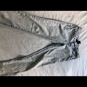 Vintage washed skinny jeans